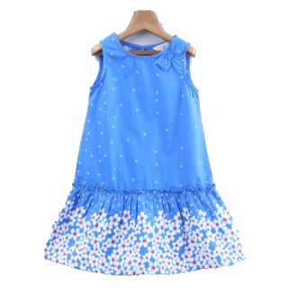 Flat 35% Off on BEEBAY Floral A-line Dress with Frill Hem